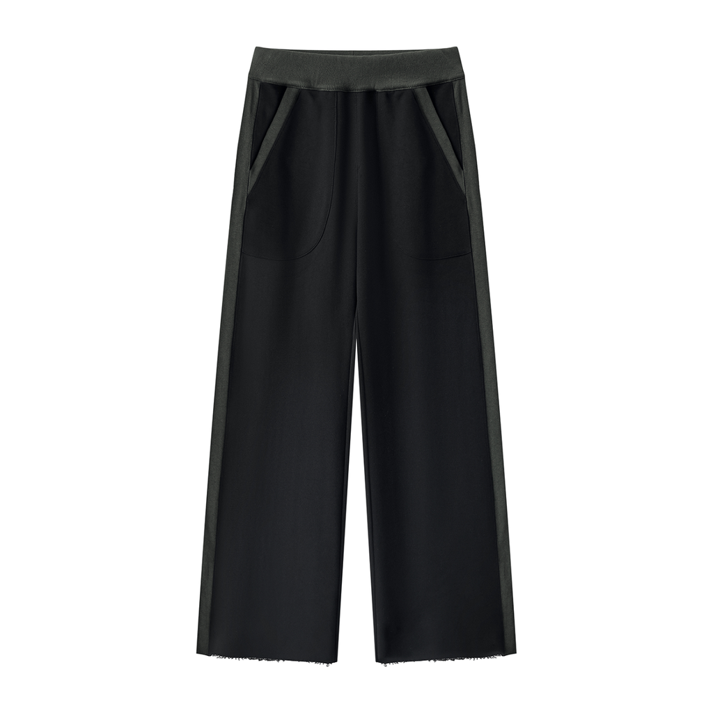 Women's Color  Raw Hem Sweatpants