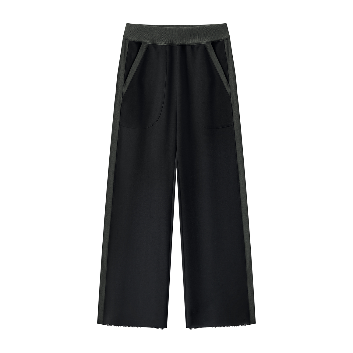 Women's Color  Raw Hem Sweatpants
