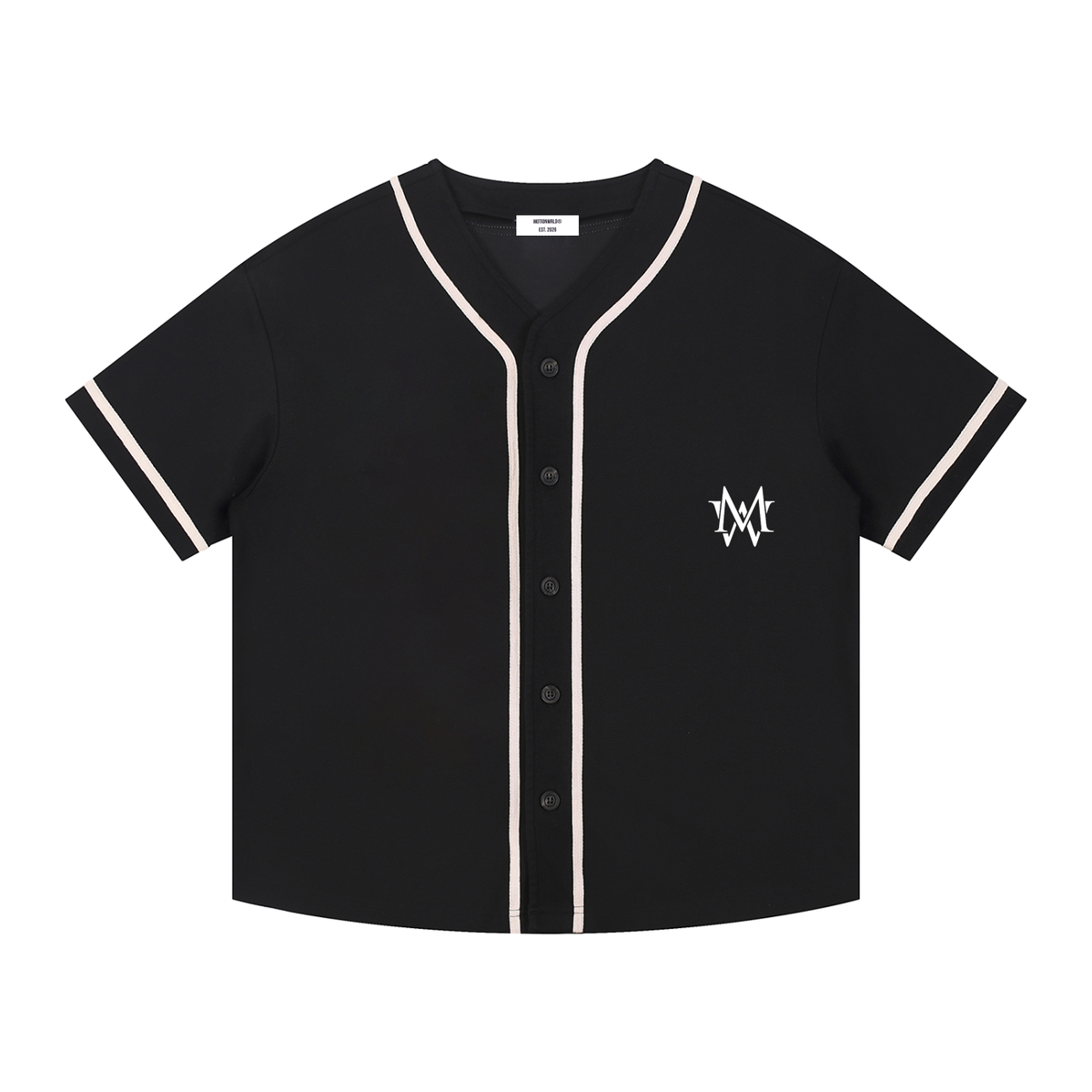 Motionwrld Piped Button-Up Jersey