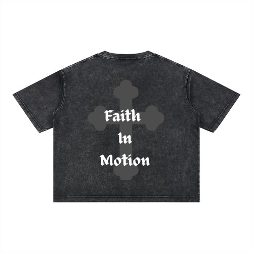 MOTION Boxy Cotton T-Shirt