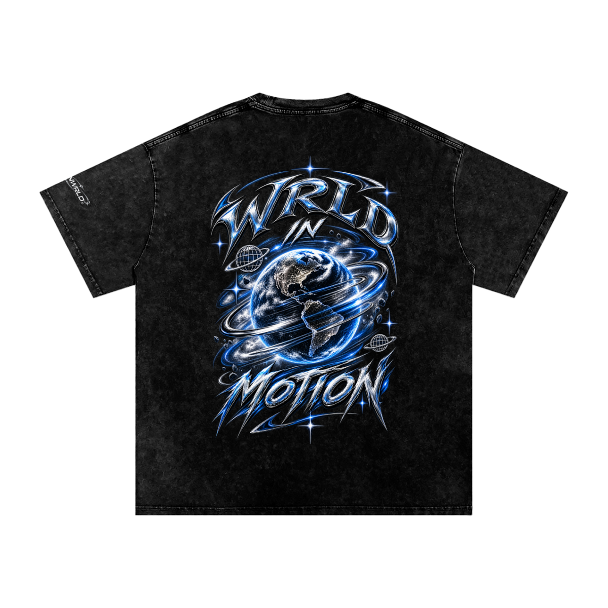 Wrld in Motion Oversized Cotton T-Shirt