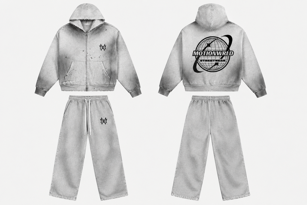 Motionwrld Raw Hoodie Set