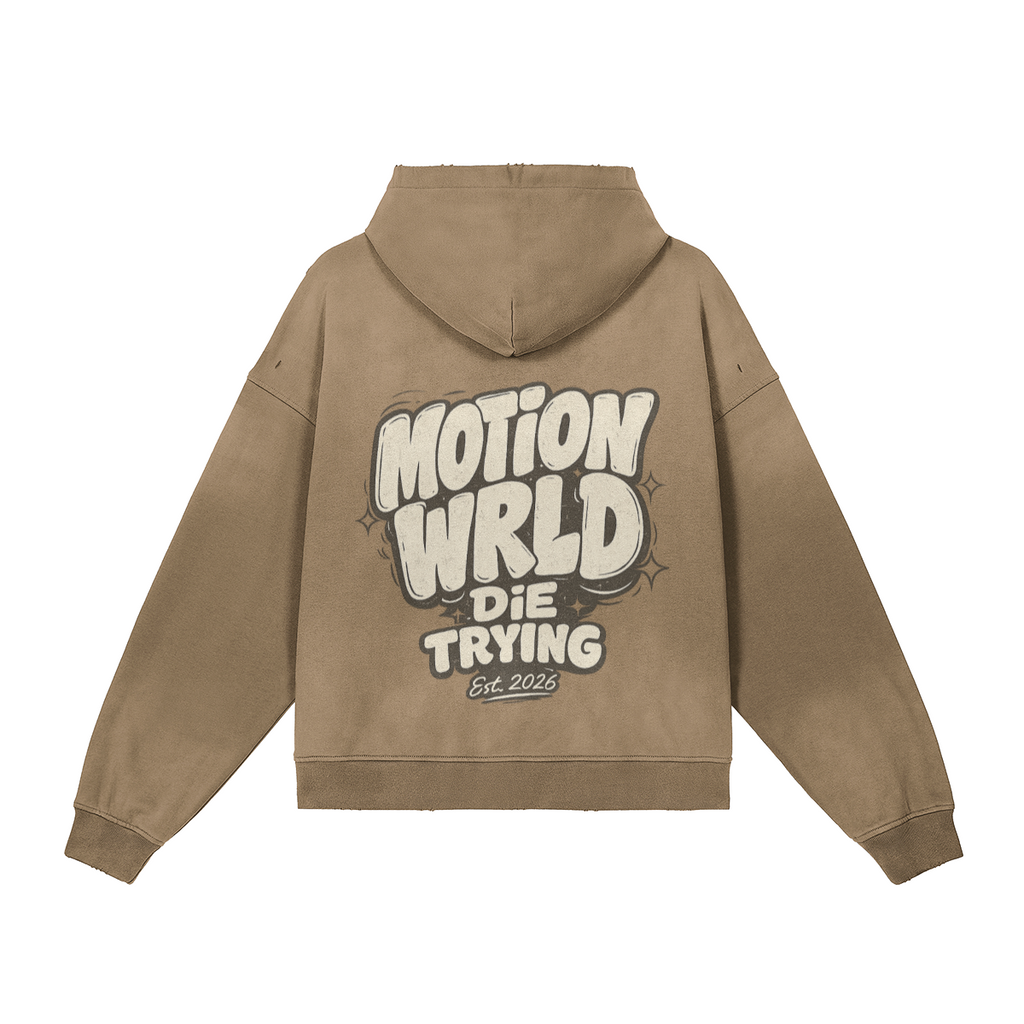MW 2 way sun faded zip up hoodie