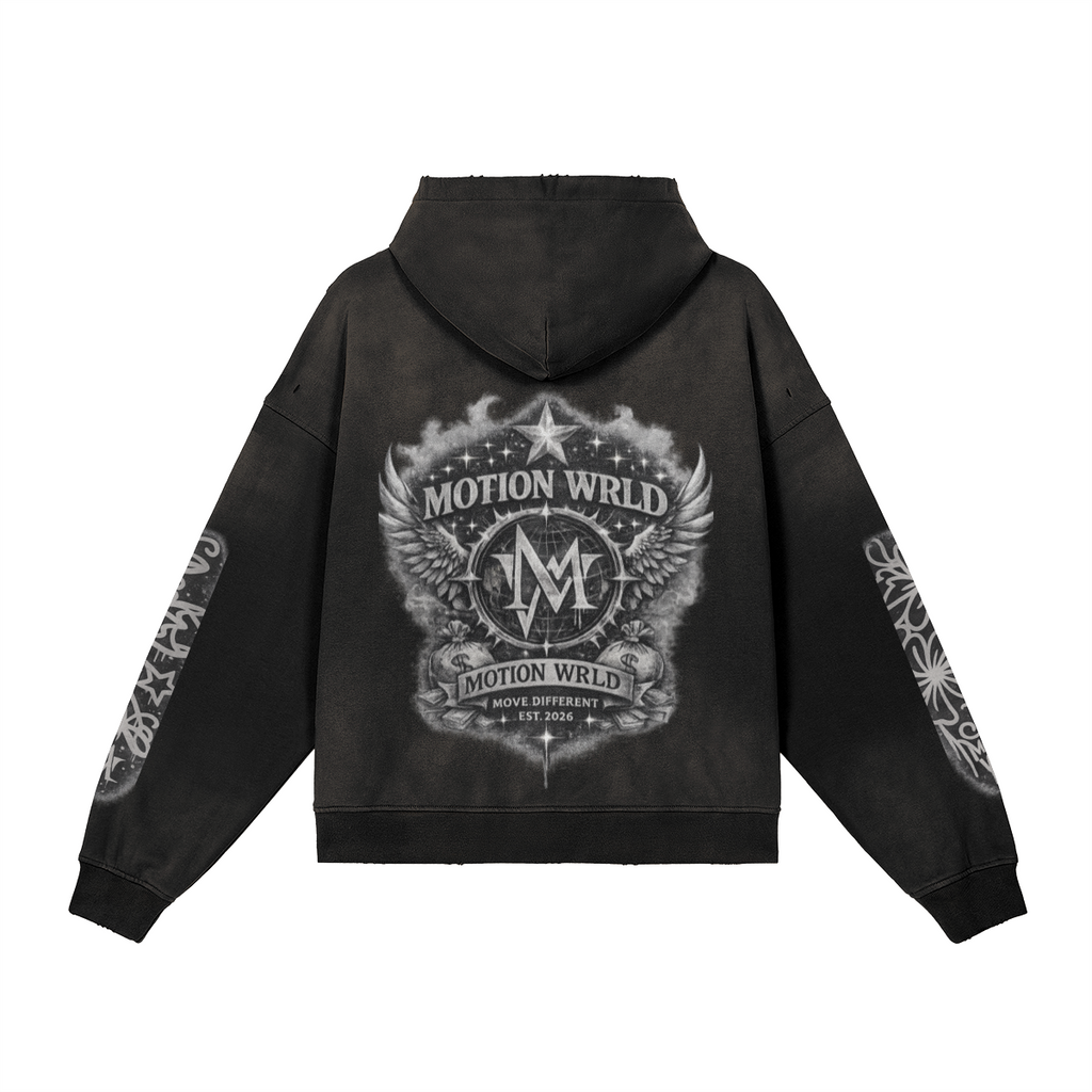 Mw Get some money Zip up hoodie