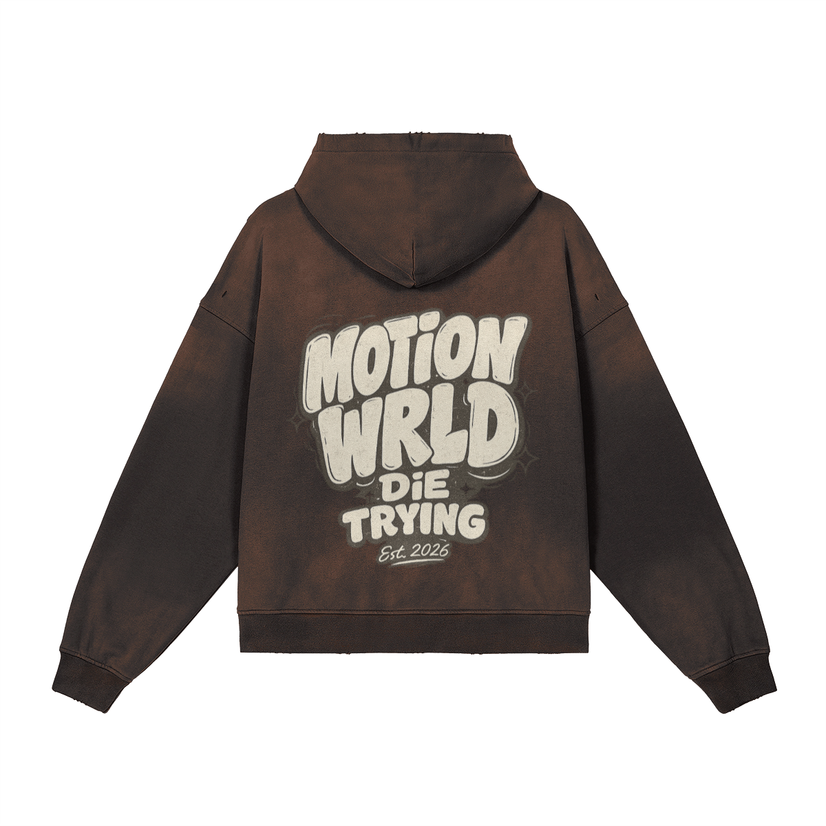 MW 2 way sun faded zip up hoodie