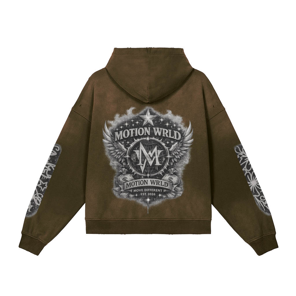 Mw Get some money Zip up hoodie
