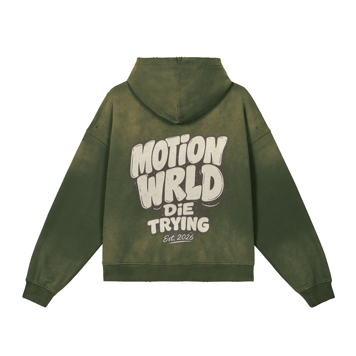MW 2 way sun faded zip up hoodie