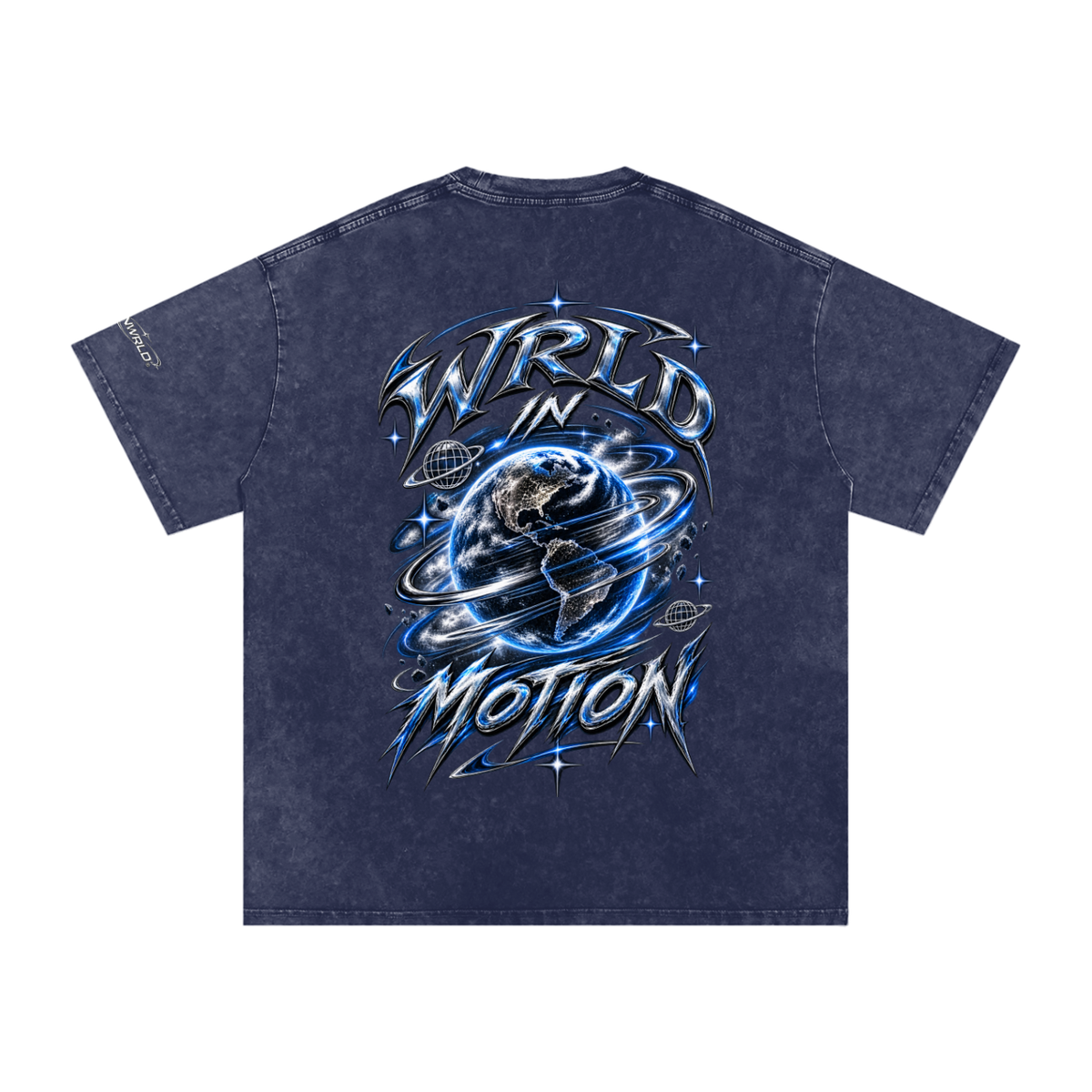 Wrld in Motion Oversized Cotton T-Shirt