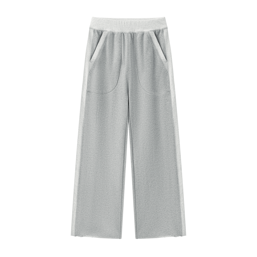 Women's Color  Raw Hem Sweatpants