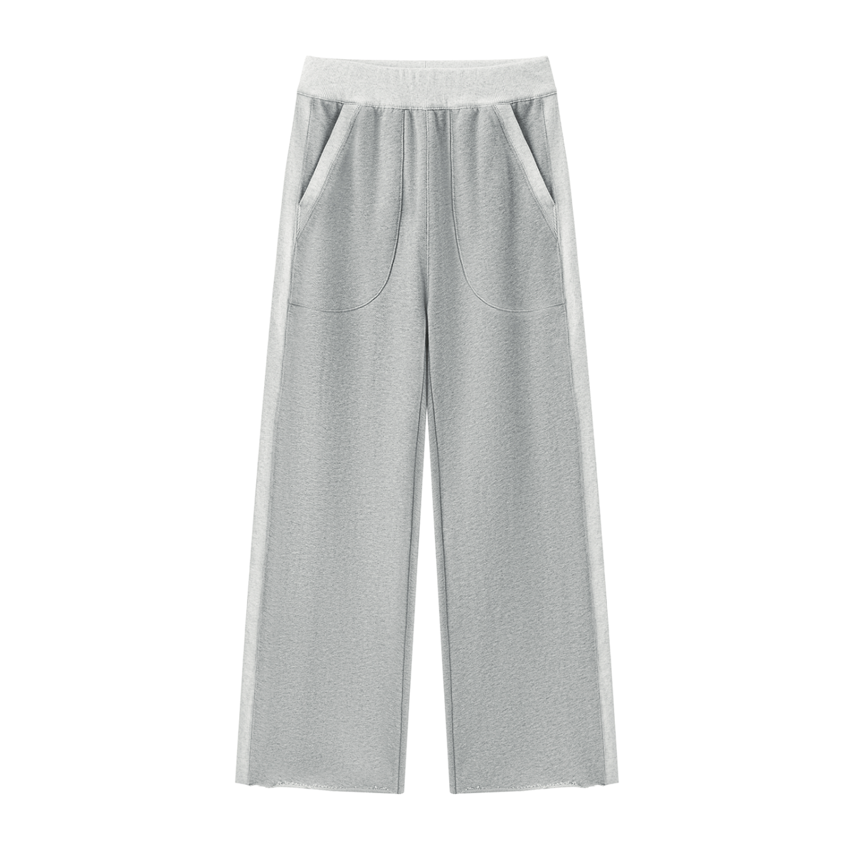 Women's Color  Raw Hem Sweatpants