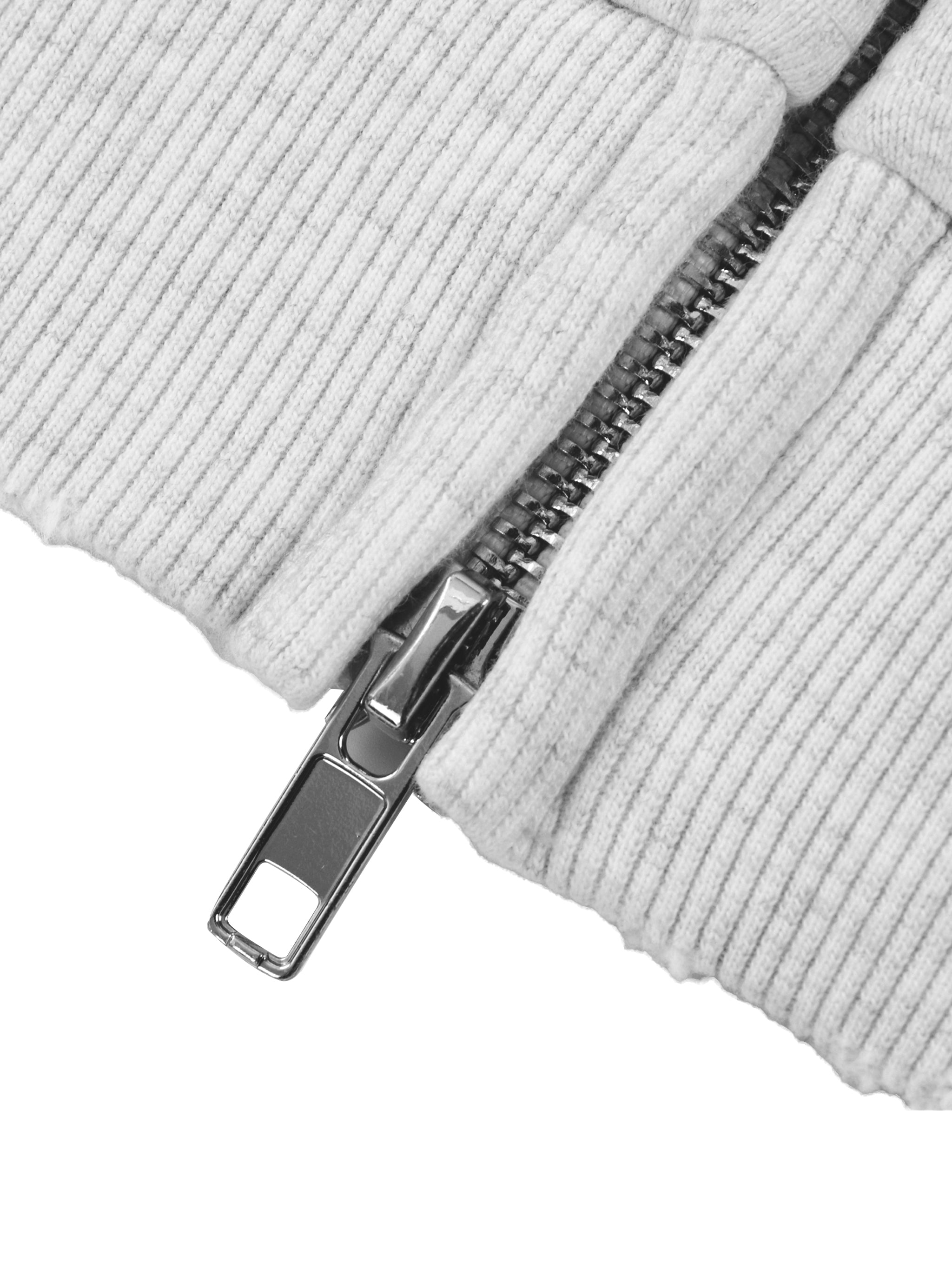 Motion Wrld Raw Edge Fleece Zip Hoodie